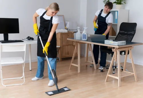 Nettoyage de bureau professionnel à Saint-Hilaire-le-Grand